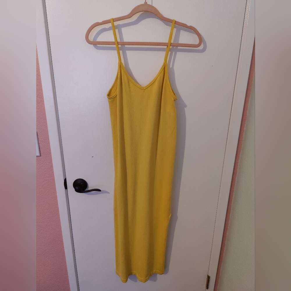 Fabletics Sunny Yellow Maxi Dress